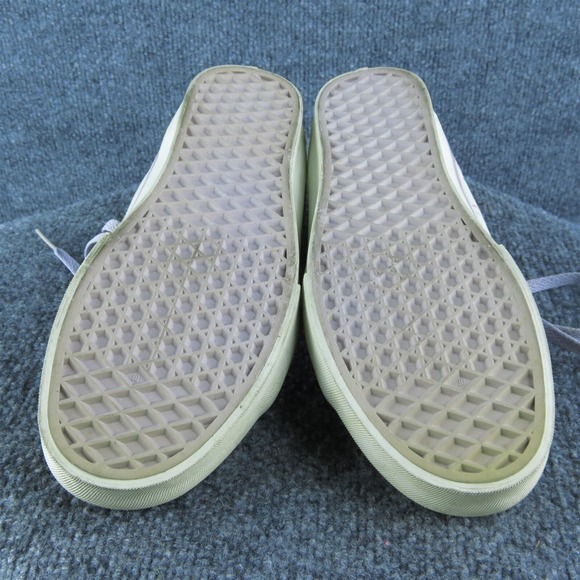 VANS  Women Sneaker Shoes Size 8.5 Medium‎ Purple Leather Lace Up - Picture 9 of 9
